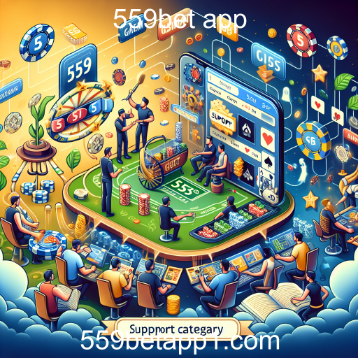 Explorando a Categoria de Jogos 'Suporte' no 559bet App